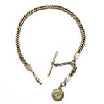 Antique pocket watch chain