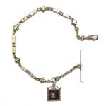 Antique pocket watch chain